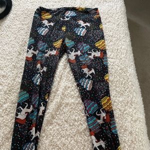 Unicorn themed leggings